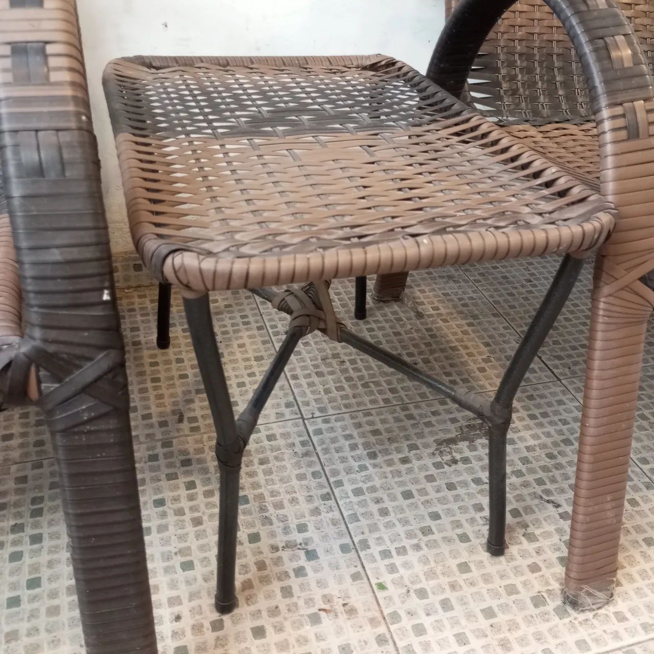 Conjunto de Poltronas e Mesinha em Junco - Foto 5