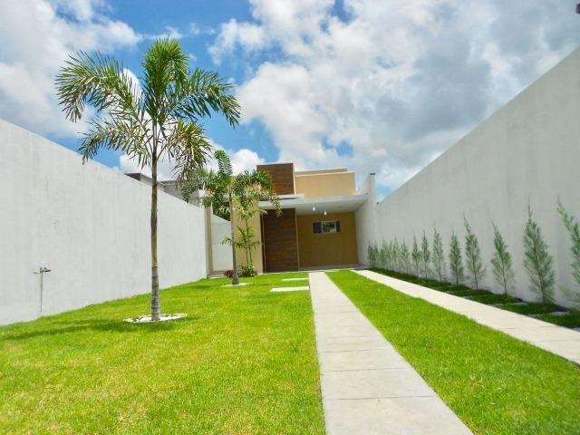 Casas planas em eusébio, terreno gigante 6x50