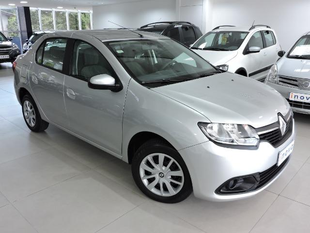 Renault Logan Expression 1.6 completo prata - apenas 43.500 km - Foto 2