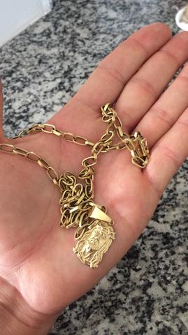 Pulseira de ouro 18k 750 - Foto 3