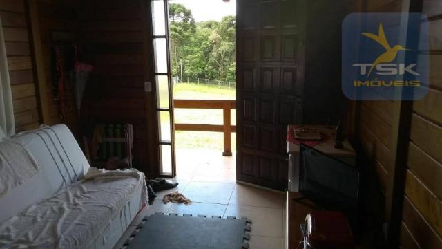 Ch0315 - são josé dos pinhais chácara 20.000 m² casa nova formada lago - Foto 4