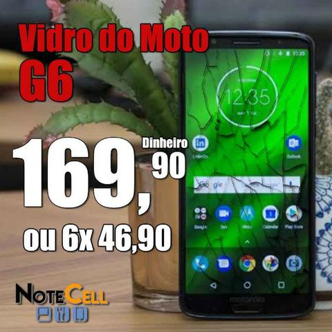 Vidro do Moto G6 Instalado!