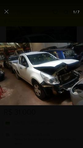 Sucata GM Montana 2017