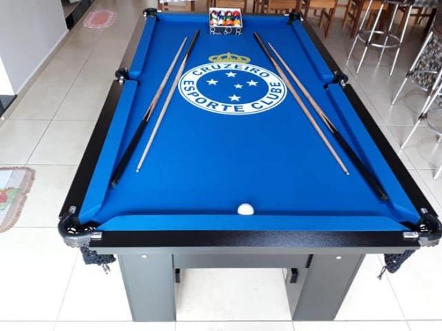 Mesa de Bilhar Personalizada Cruzeiro 2,20 x 1,20 - Foto 4