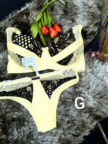 Conjunto ligerie reforçado p m g gg atacado com 10 conjunto 180 fret grates - Foto 4