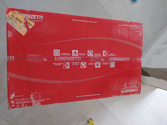 Aquecedor a gás LZ2000 novo na caixa com NF - Foto 6