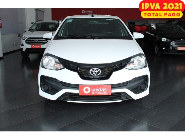 TOYOTA ETIOS 2019 1.5 X SEDAN 16V FLEX 4P AUTOMÁTICO