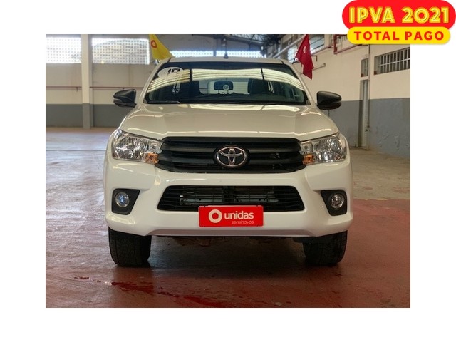 TOYOTA HILUX 2019 2.8 STD 4X4 CD 16V DIESEL 4P MANUAL