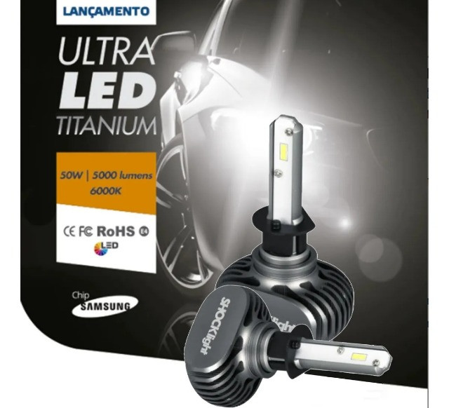 Ultraled Titanium Shocklight H3 / Hb3 - 10.000 Lumens