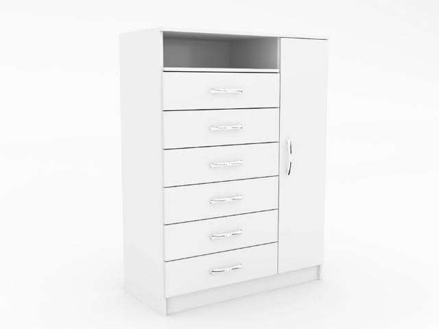 Comoda Iguaba Branco Até 12x - Frete Grátis 