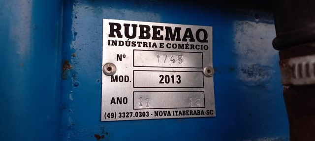 Pulverizador Rubemaq 200lt