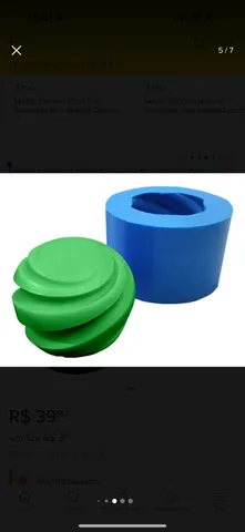 Molde de Silicone - Aplique Mini Fofos Bonecas com 03 roupas 5cm