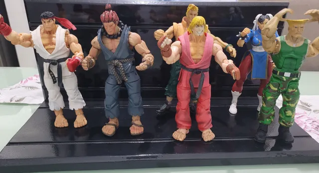 Boneco Guile Street Fighter - Brinquedos Anjo em Promoção na