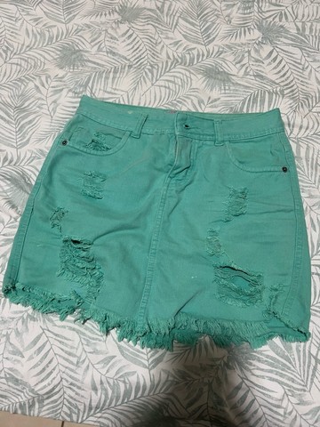 Saia jeans 