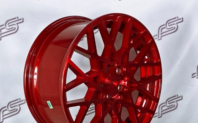 Rodas Rotiform R109 Blq Vermelho 5x112 - 18x8,5 - Foto 4