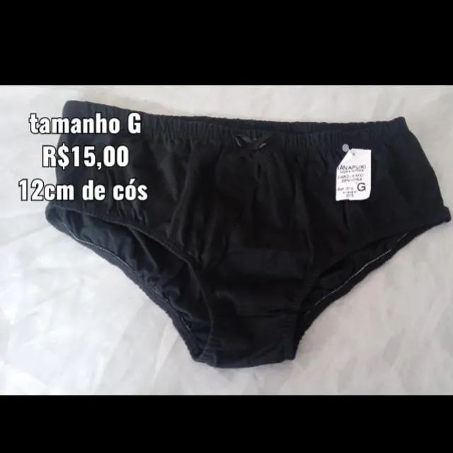 Calcinhas tamanho G ótima qualidade super conforto 