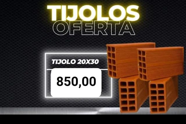 Tijolos Promoção Imperdível 2000 