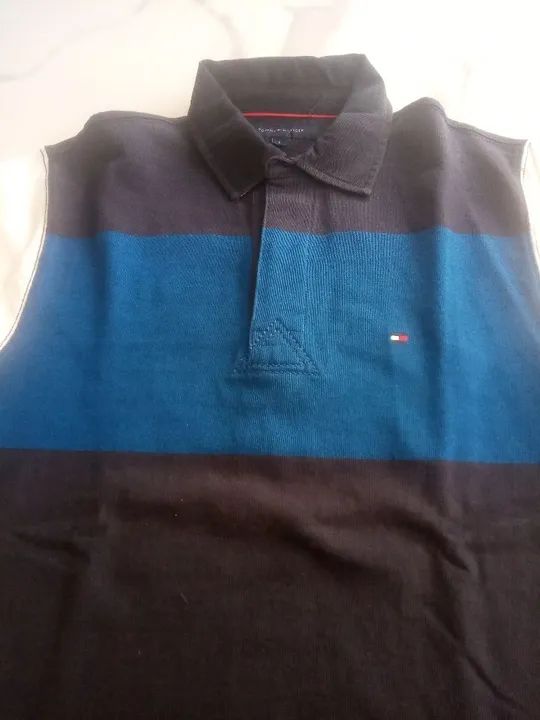 Camisa pólo manga comprida Tommy Hilfiger original 
