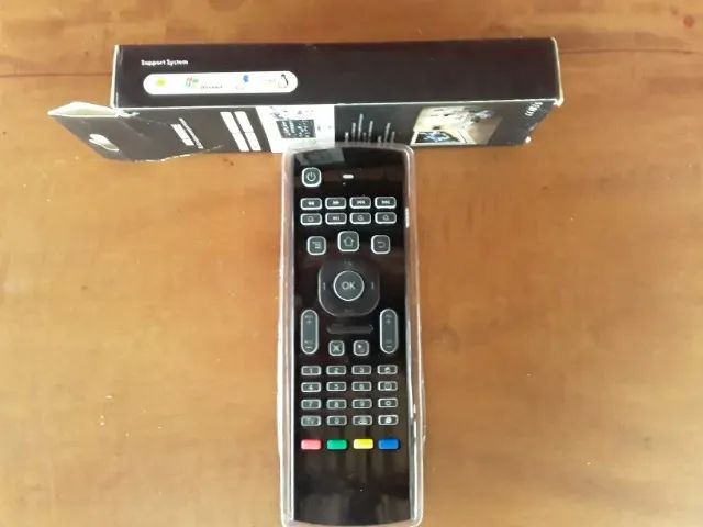 Controle remoto Air Mouse universal com teclado luminoso - Foto 5