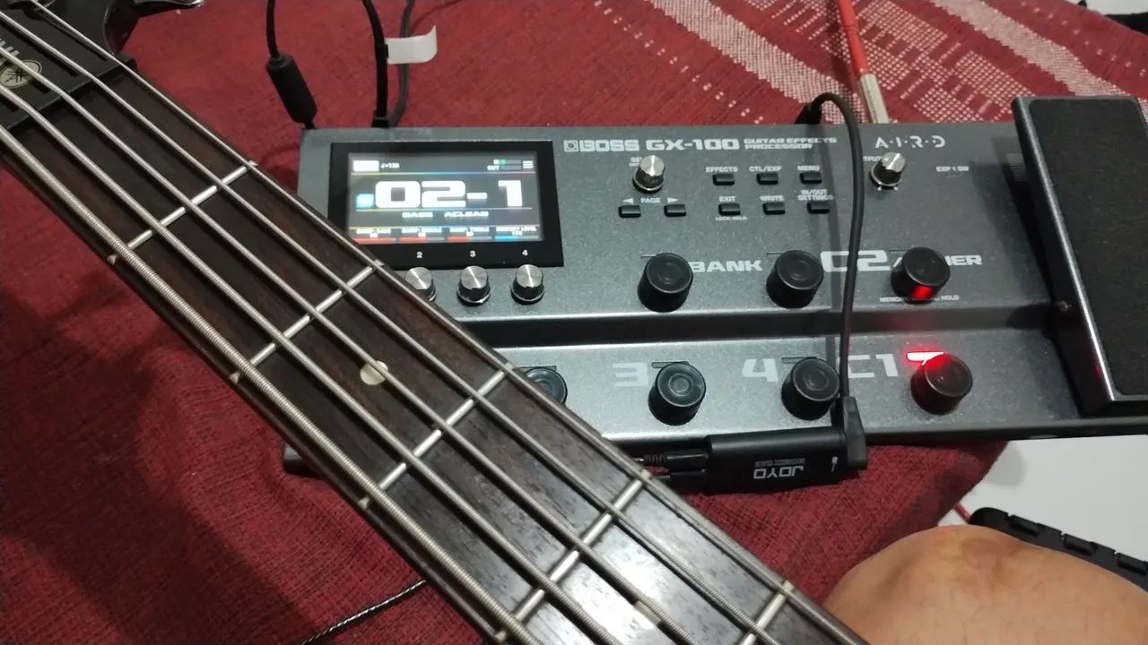 Pedaleira Nova Boss GX-100 Guitar Effects Processor - Foto 3