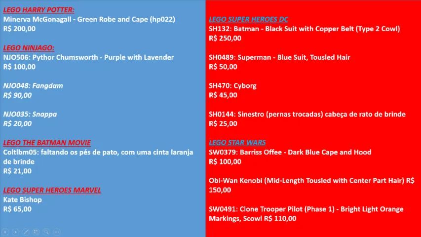 Lego BATMAN 1, HARRY POTTER, NINJAGO, SUPER HEROES DC E STAR WARS ACESSORIOS - Foto 4