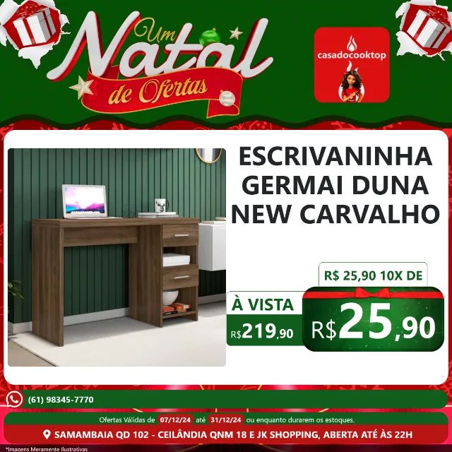  ESCRIVANINHA GERMAI DUNA NEW CARVALHO