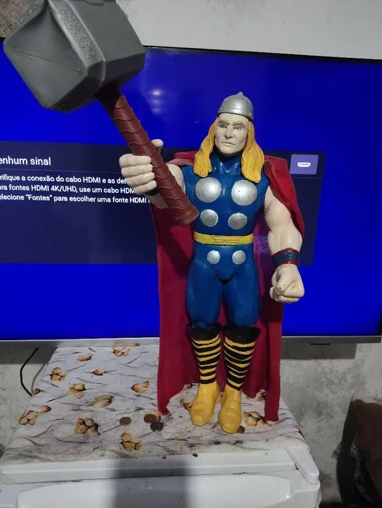 BONECO DA MARVEL THOR COM 55 CM - Foto 5