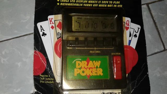 Draw Poker Asylum antigo lacrado  - Foto 3