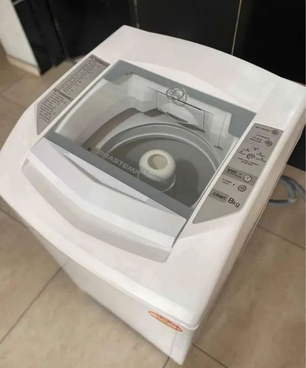 Máquina de Lavar Brastemp 8kg Clean voltagem 127