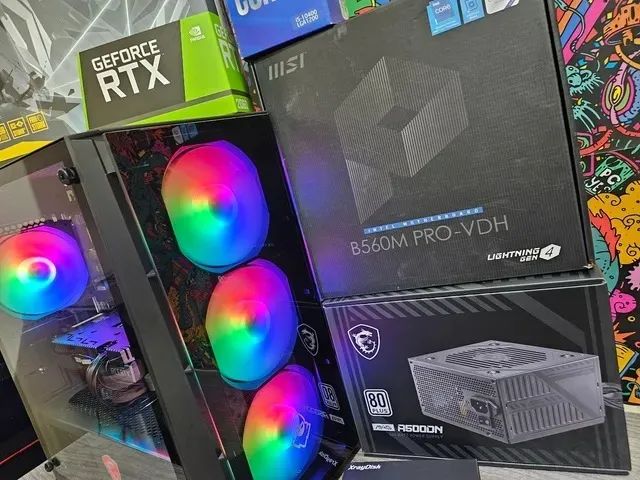 Pc Gamer Novo i5 10400f RTX 2060 16RAM 1 Ano de Garantia - Foto 4