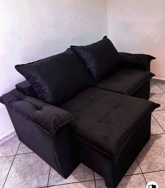 Sofá Texas Luxo Retrátil 1,80 m  - Foto 3