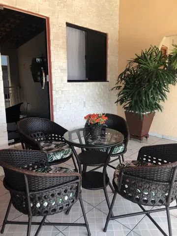 Mesas com 4 cadeiras 