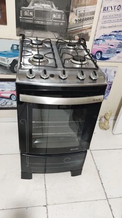 Fogão 4 bocas muelher 