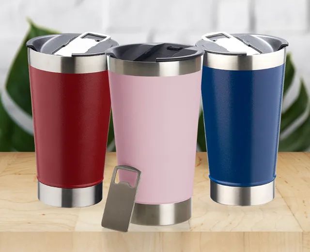 Copo Térmico 500ml Com Abridor  - Foto 2