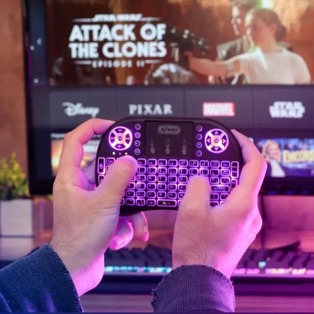 Mini Teclado sem fio bluetooth Lelong - Foto 5