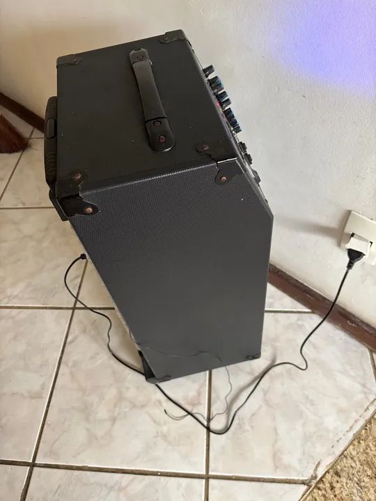 Caixa de Som Amplificada Lenoxx 200WRMS - Foto 3