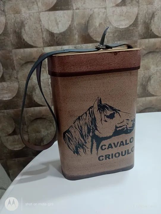 Mateira em couro, pouquíssimo uso  - Foto 3