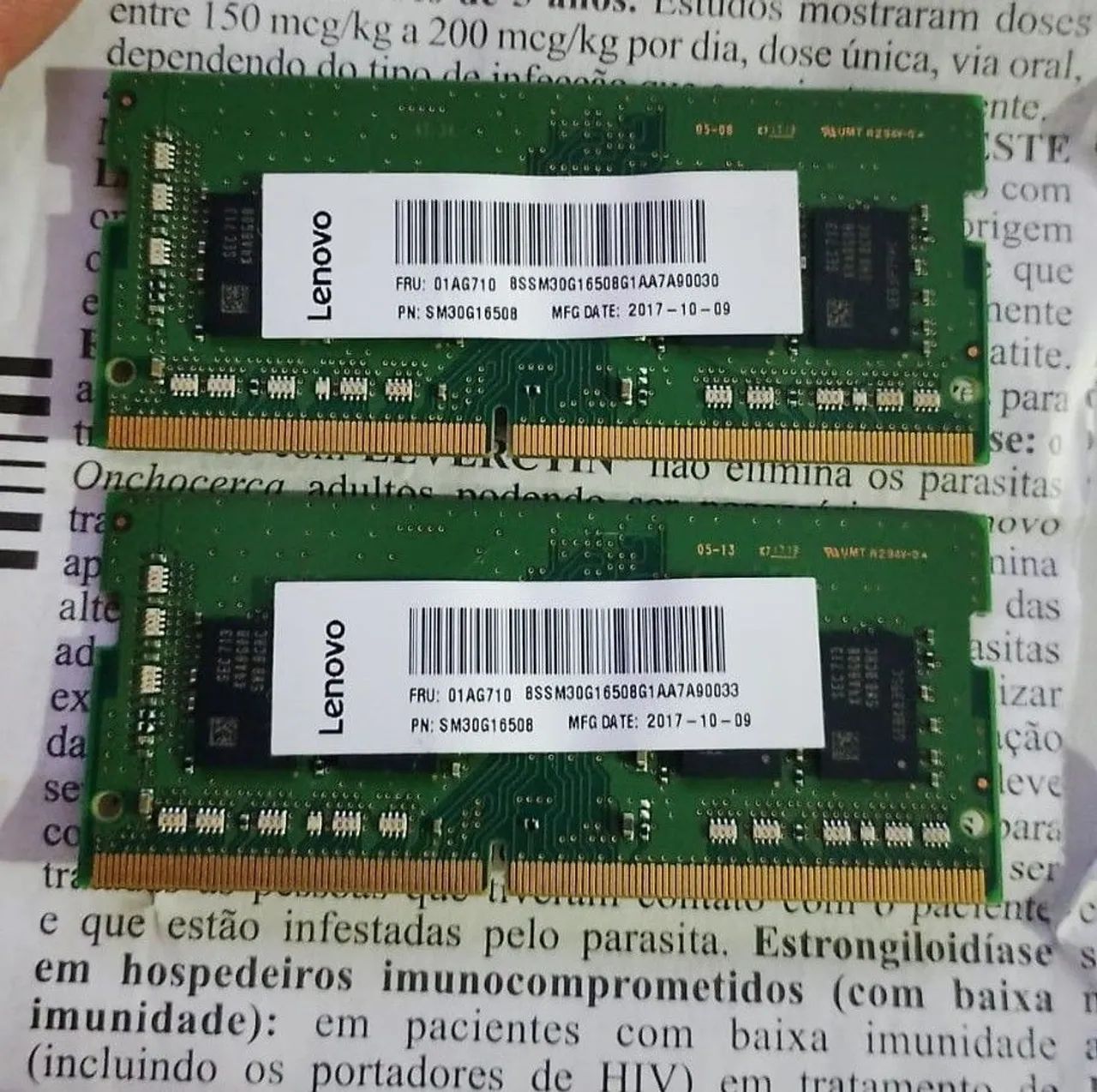 Memória RAM 8 gigas ddr4 notebook 