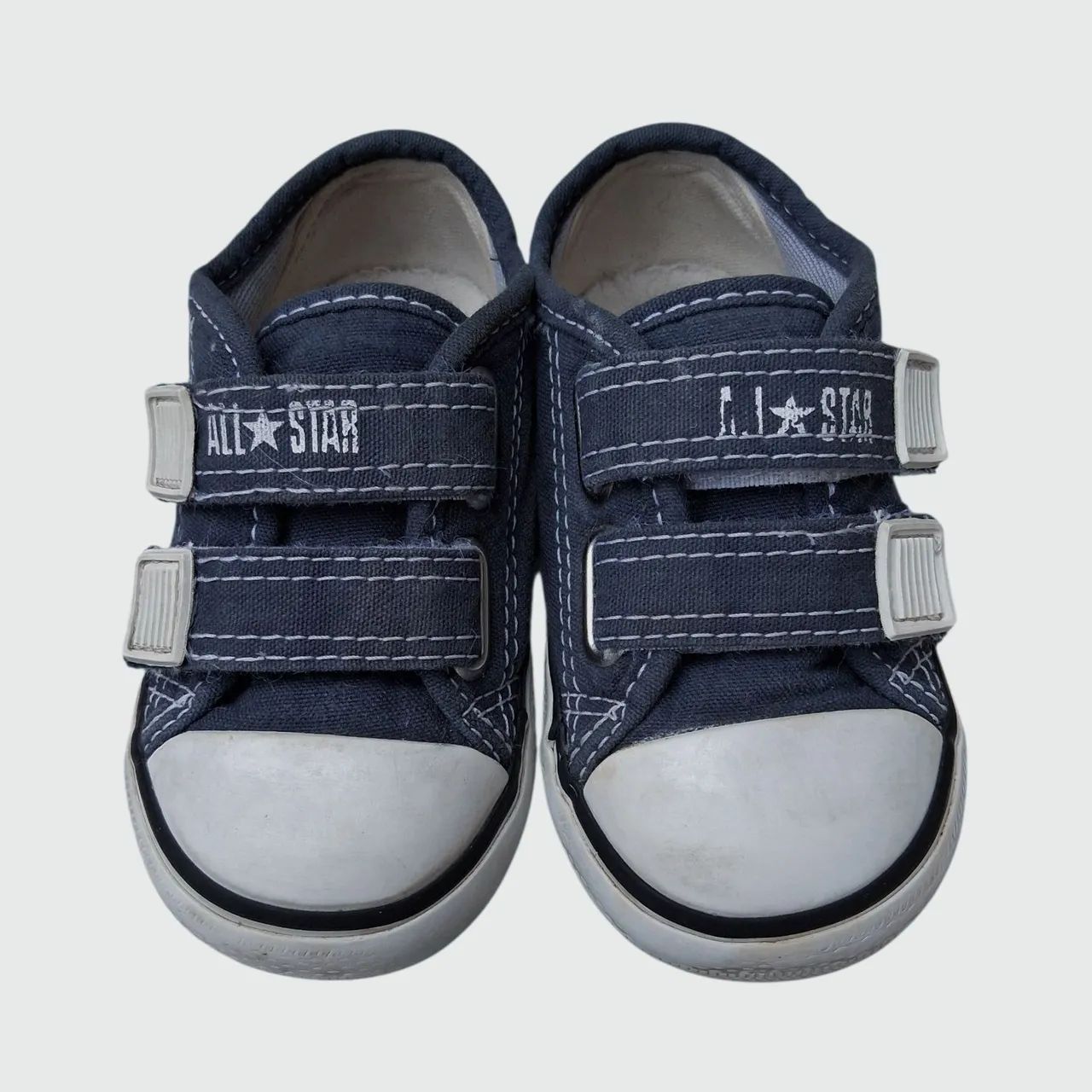 Tênis All Star infantil com velcro duplo - TAM  21