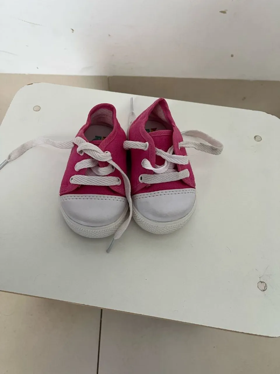 Tênis Rosa Bebê mundo Repilica - 