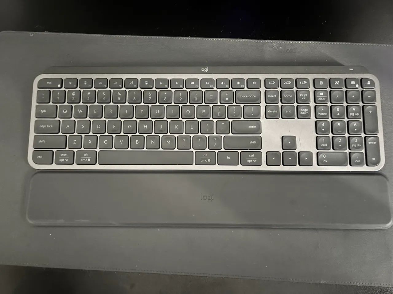 Teclado Sem Fio Mx Keys S Grafite Logitech