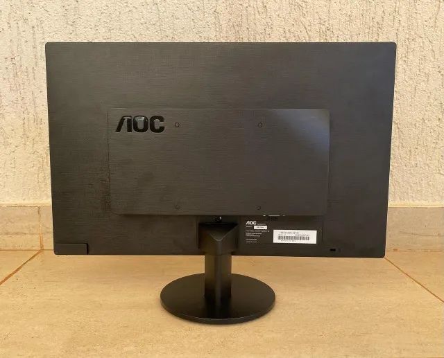 Monitor AOC 18,5" LED - E970SWNL - Impecável  - Foto 5