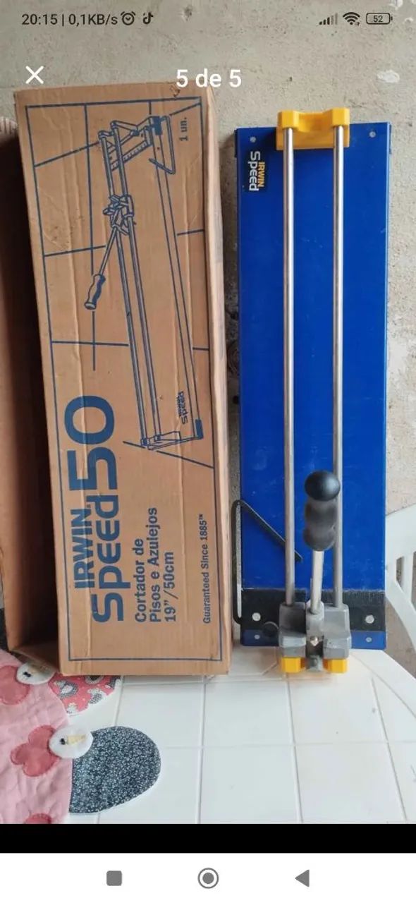 Cortador de Pisos e Azulejos Irwin Speed 50