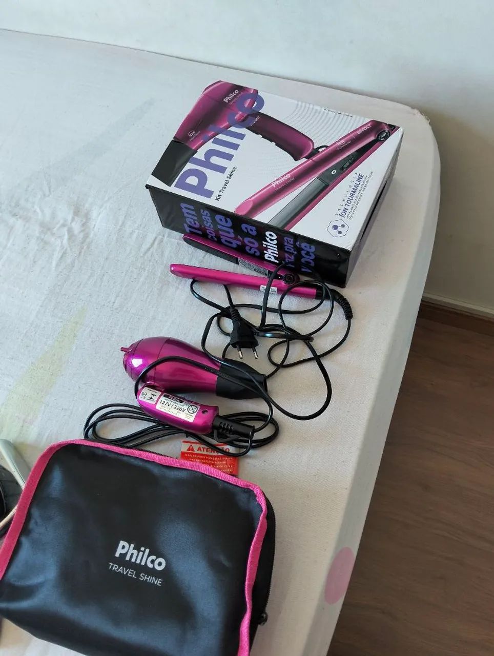 Vendo mini  prancha e secador da philco - Foto 3