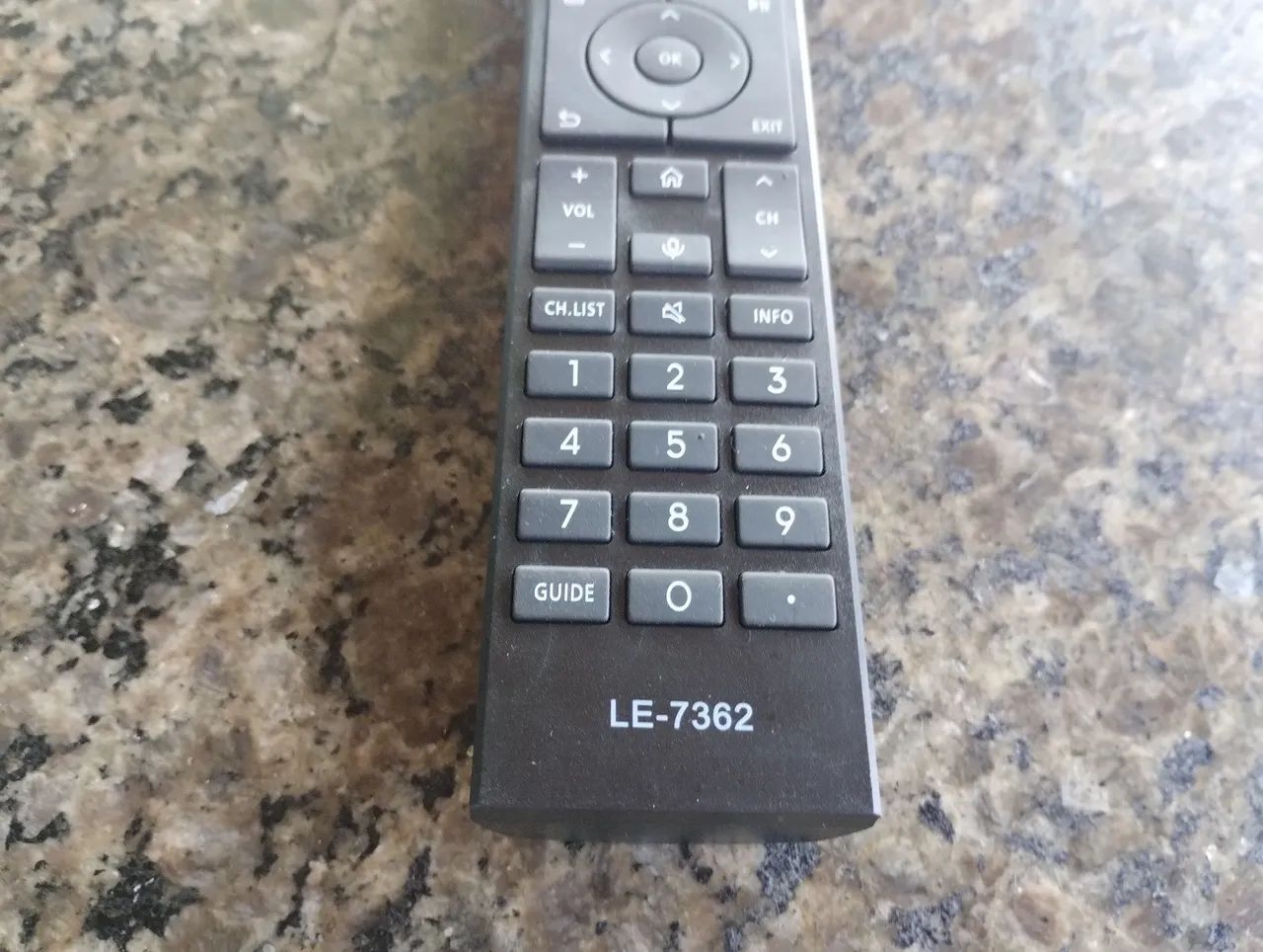 Controle remoto tv toshiba 55c350kb - Foto 3