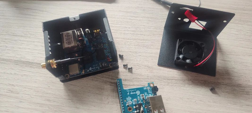 Placa SBC computador de placa única Orange PI Zero 3 com 4GB de RAM.  - Foto 4