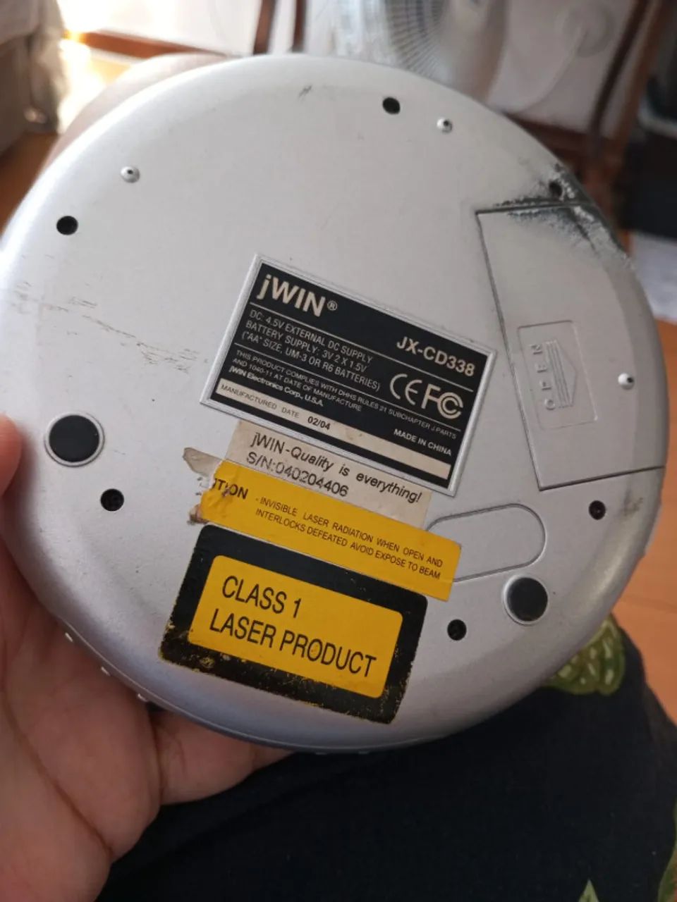 Discman jWIN modelo JX-CD338 - Foto 2