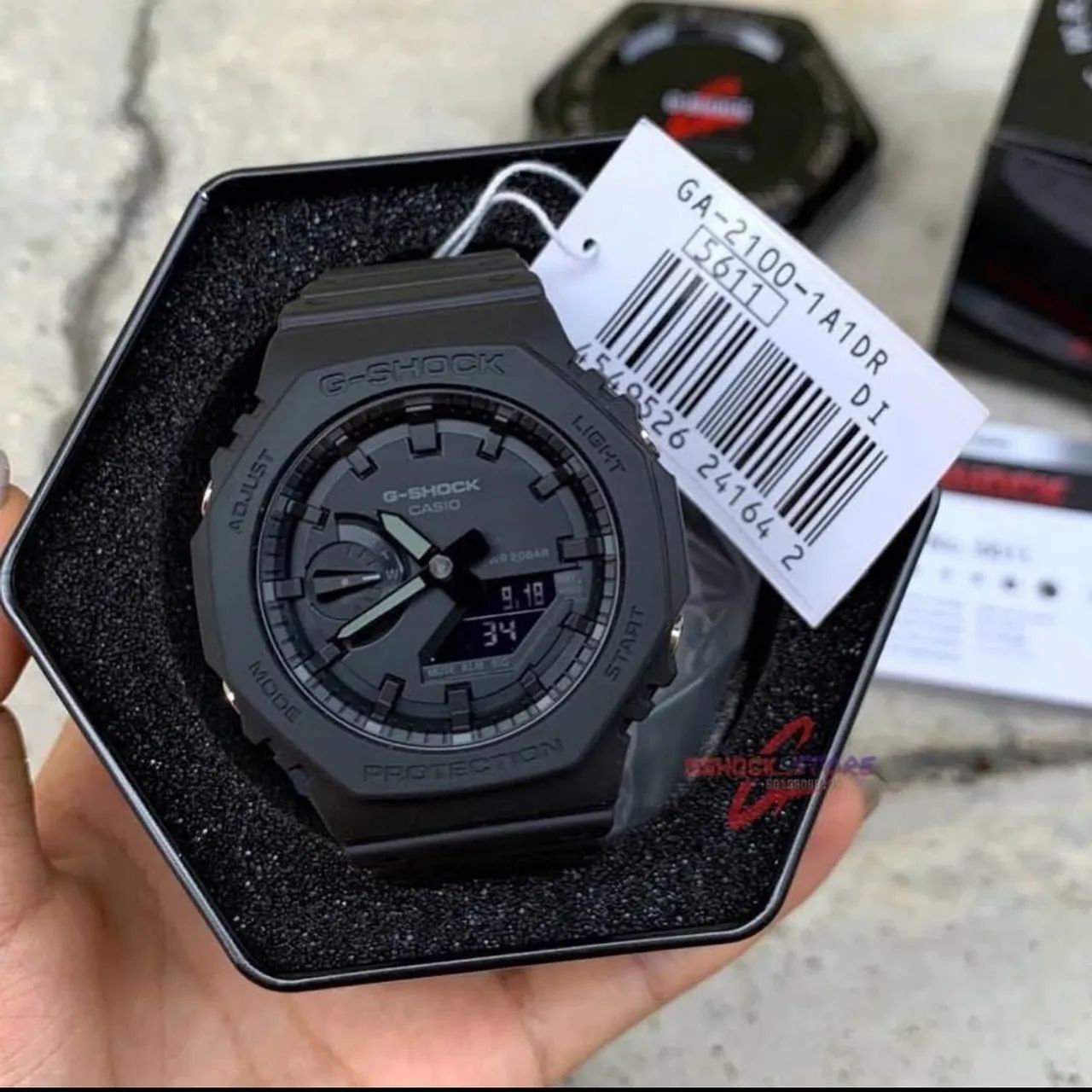 Relógio G-SHOCK GA-2100-1A1DR - NOVO, ORIGINAL E COM CERTIFICADO DE GARANTIA - Foto 3