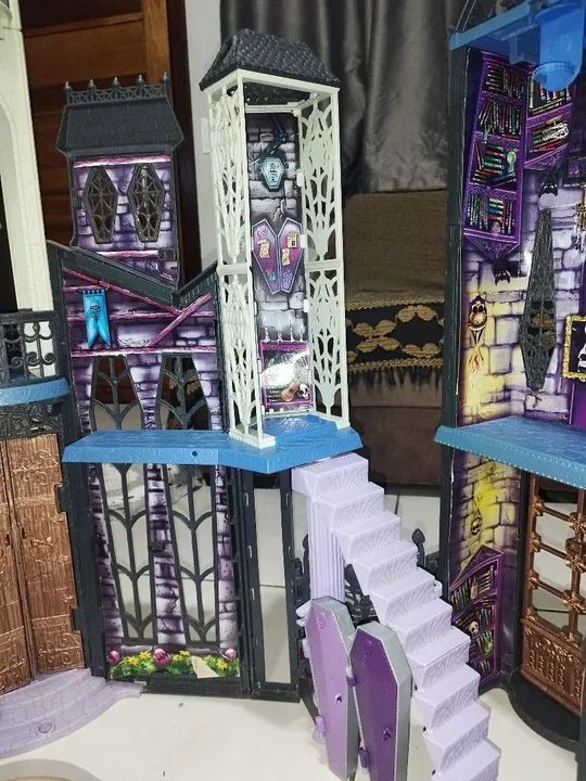 Monster high castelo 64551562632067123