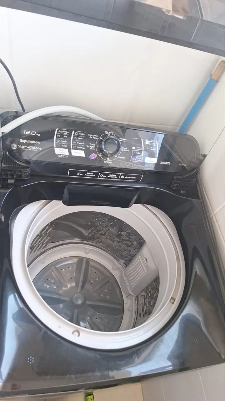 Máquina de Lavar Panasonic 12kg - Espuma Ativa Sistema Ciclone - Foto 4